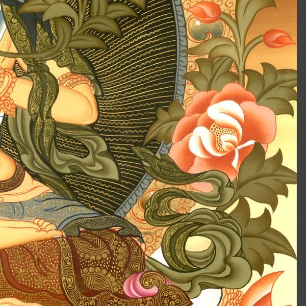 Vajrasattva Thangka Buddha - Image 5