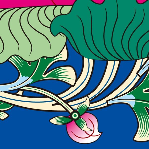 Ming and Qing Dynasty Land and Water Painting Thangka(26) - Image 6