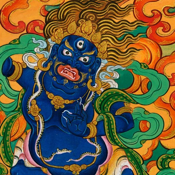 Ming and Qing Dynasty Land and Water Painting Thangka(29) - Image 6