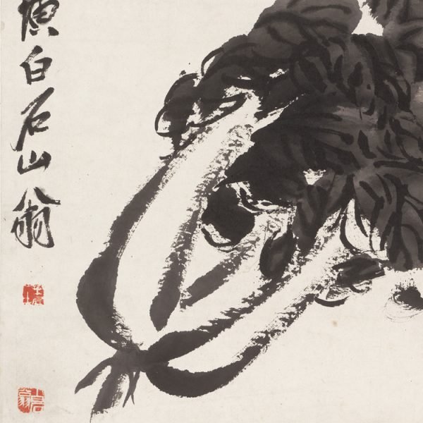 【Fruits and Vegetables】Qi Baishi-Axial Painting Masterpiece Replica - Image 5