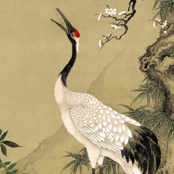 【Pine, Plum and Crane】Shen Quan, Qing Dynasty Masterpiece Replica - Image 7