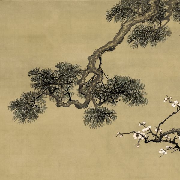 【Pine, Plum and Crane】Shen Quan, Qing Dynasty Masterpiece Replica - Image 5