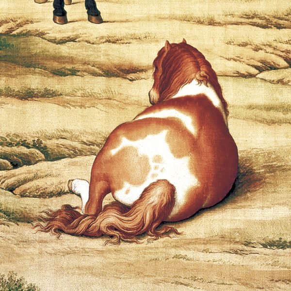 【Eight Cyphers】Lang Shining-Axial Painting Masterpiece Replica - Image 4