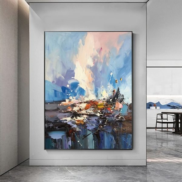 Light hand-painted luxury