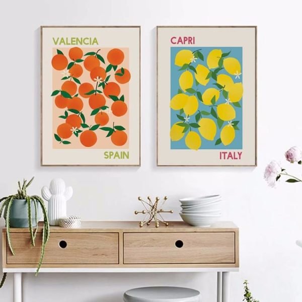 ins minimalist abstract floral fruit - Image 2