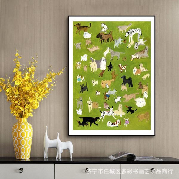 Simple Scandinavian ins niche art - Image 3