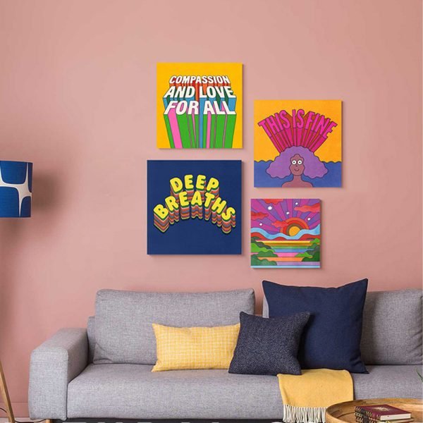 Cartoon wall art fun table setting - Image 2