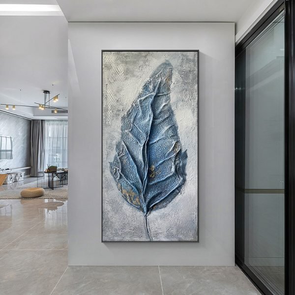 Wabi-sabi style texture painting