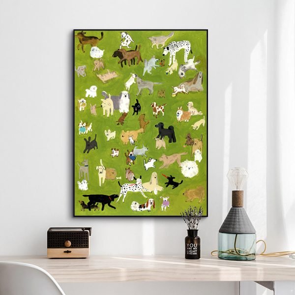 Simple Scandinavian ins niche art